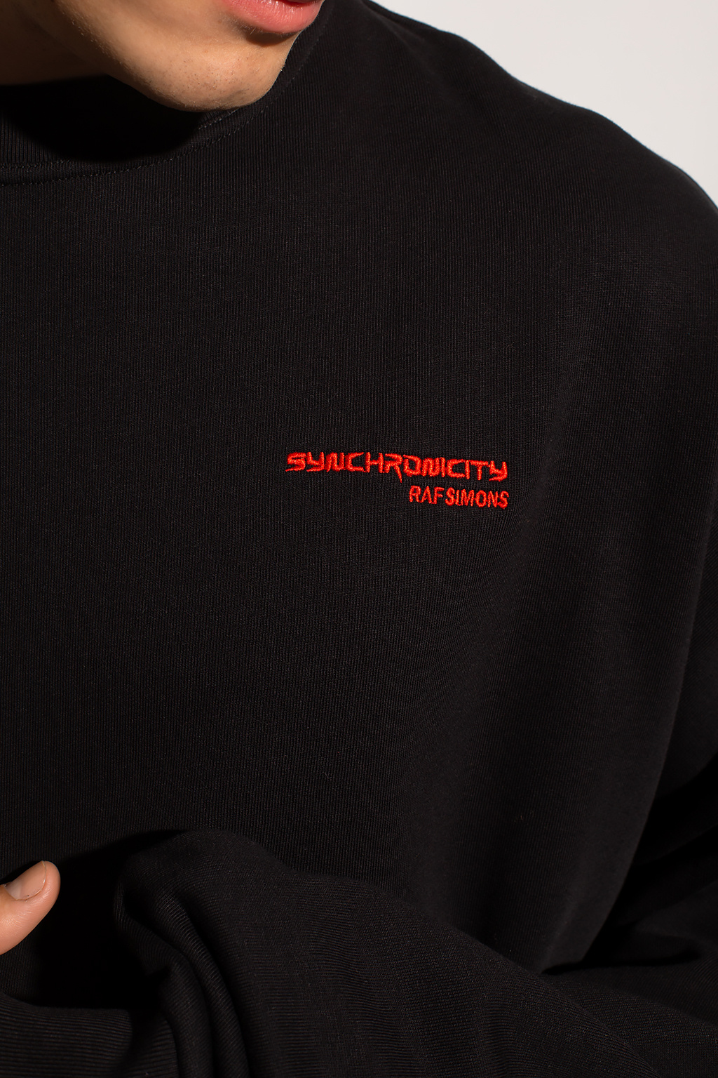 Sweatshirt with logo Raf Simons - SchaferandweinerShops SX